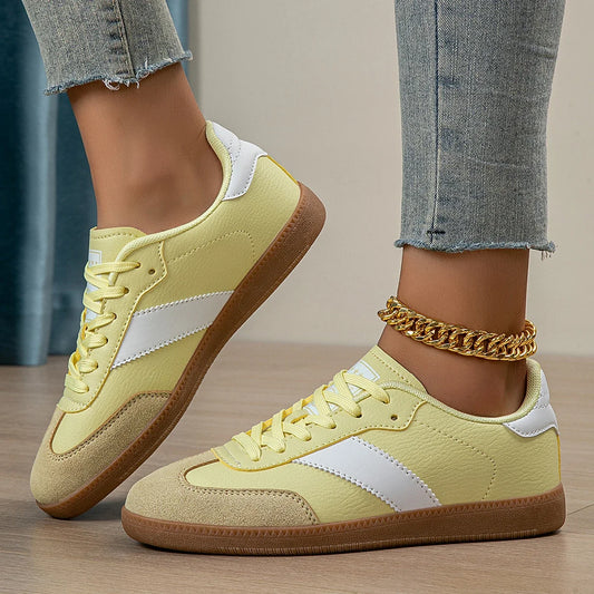 Baskets Femme Lacets – Légères, Antidérapantes & Tendance