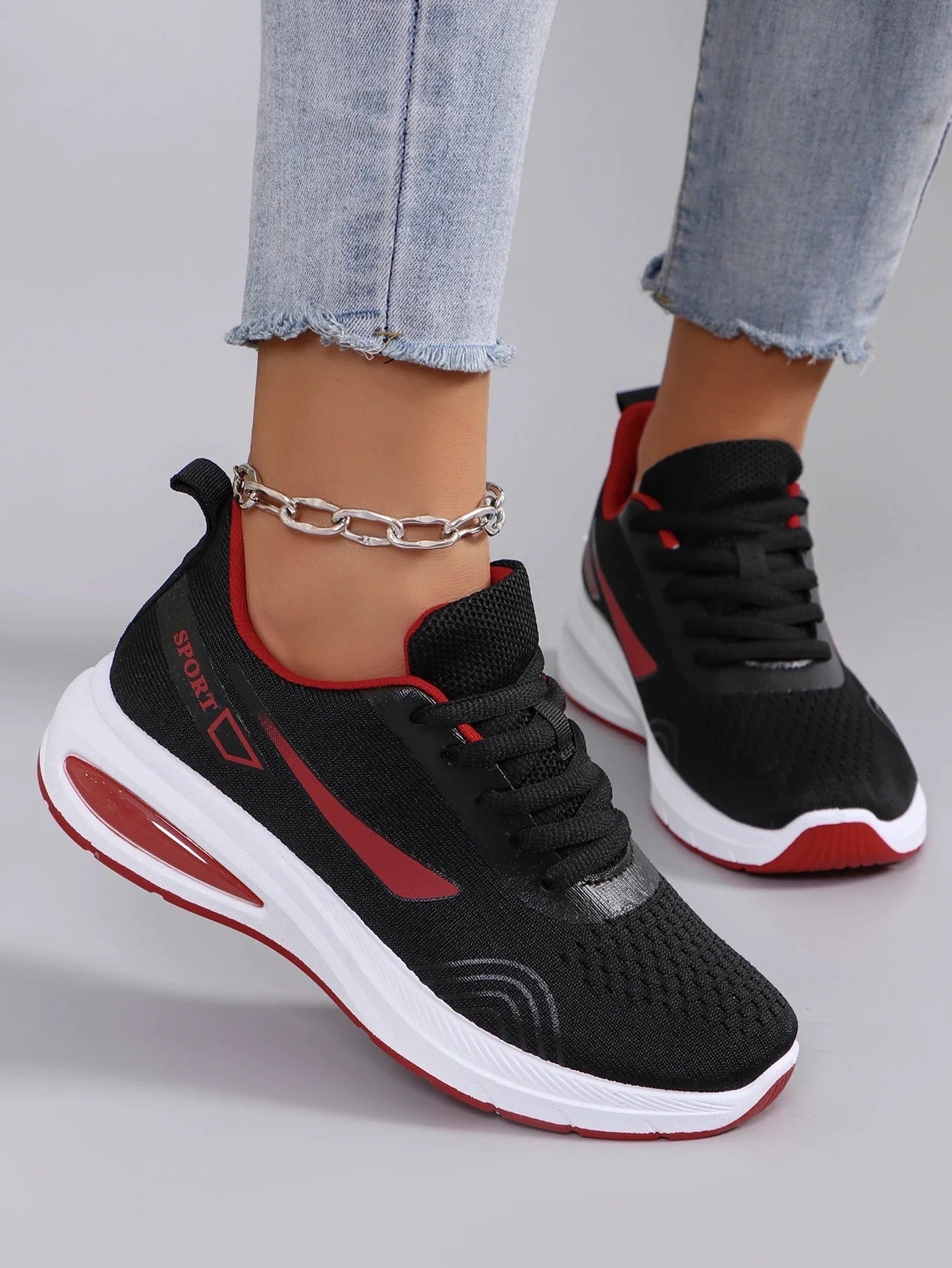 Baskets Femme Printemps – Respirantes, Légères & Antidérapantes