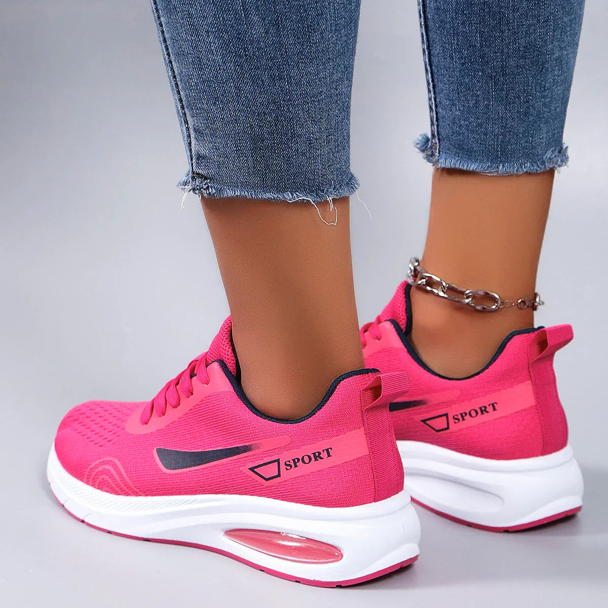 Baskets Femme Printemps – Respirantes, Légères & Antidérapantes