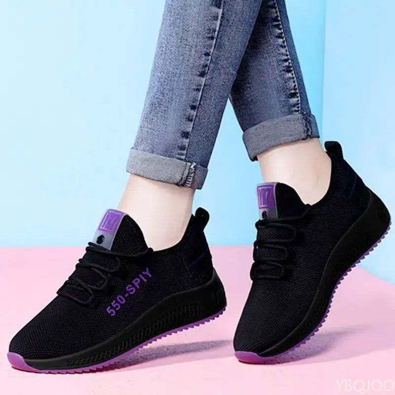Baskets Femme – Légères, Respirantes & Confortables