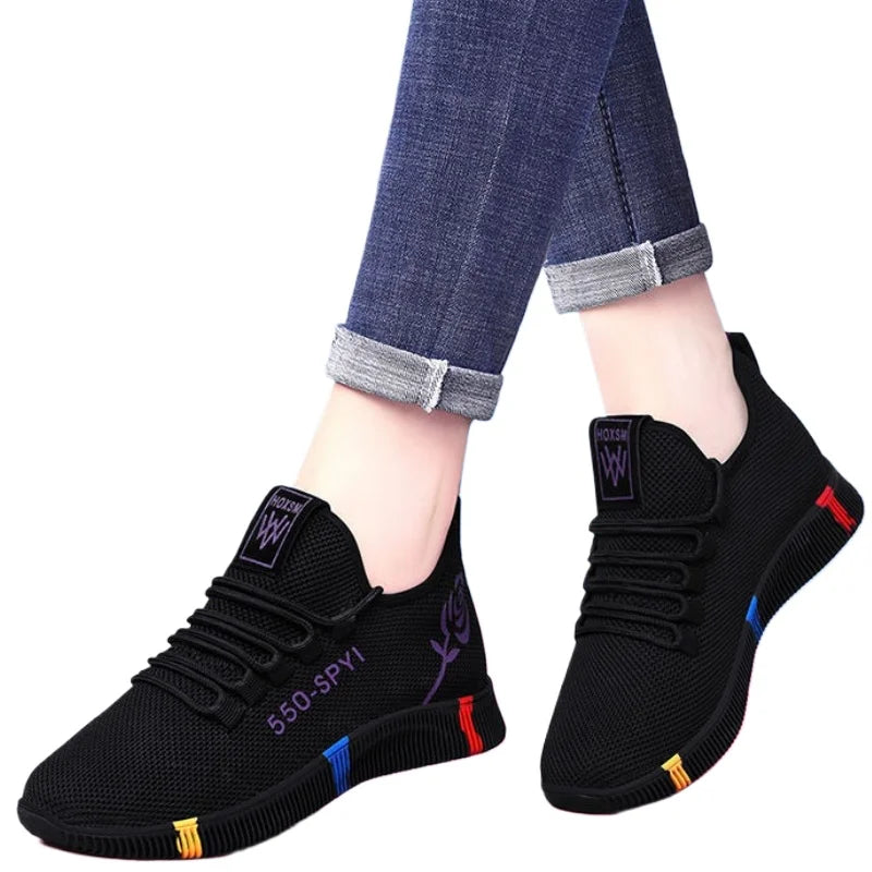 Baskets Femme – Légères, Respirantes & Confortables