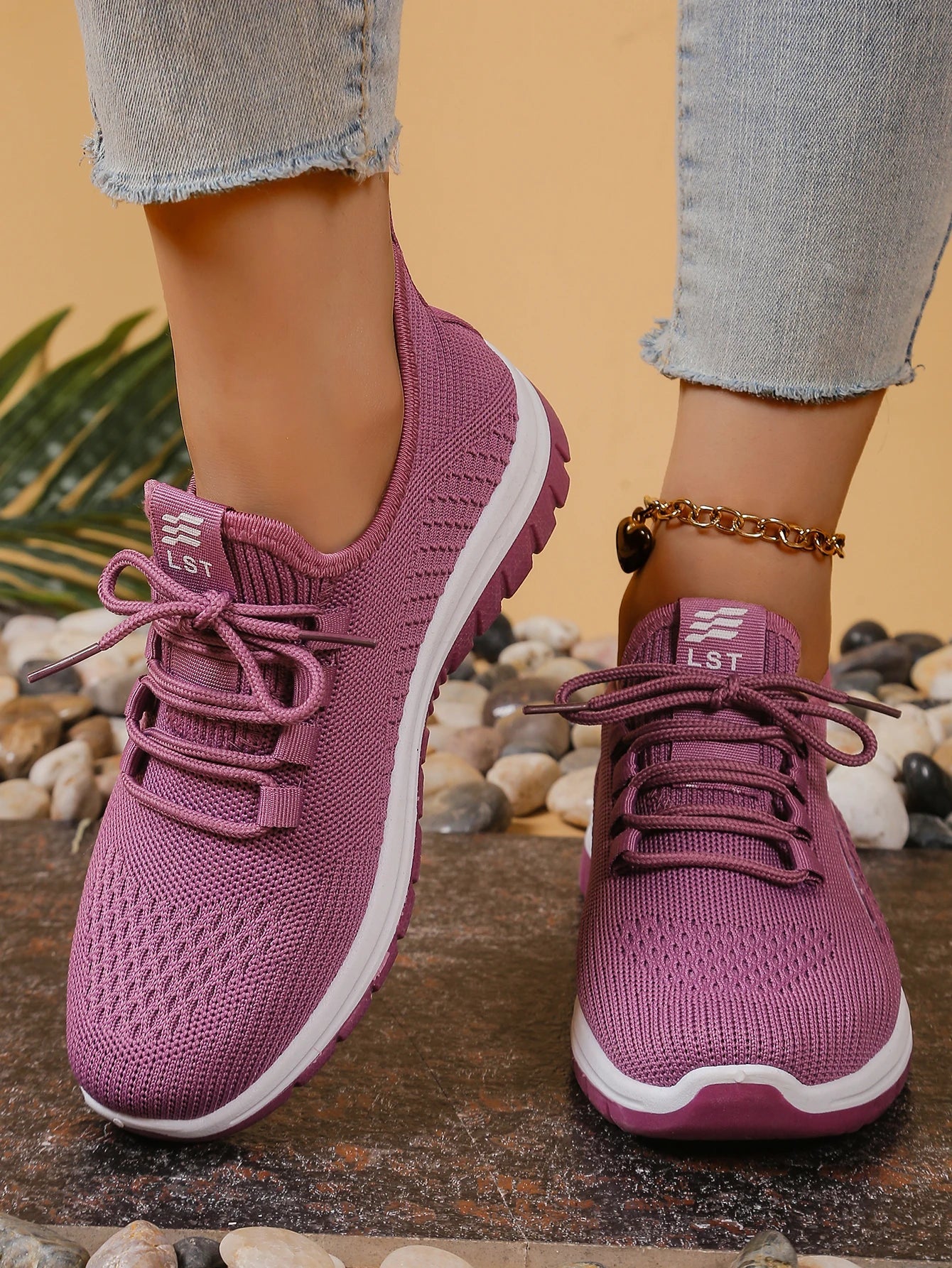 Baskets Femme Respirantes – Semelle Souple & Antidérapante